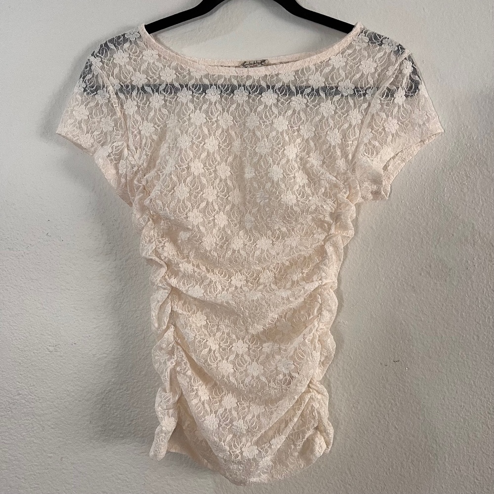 Free people lace top